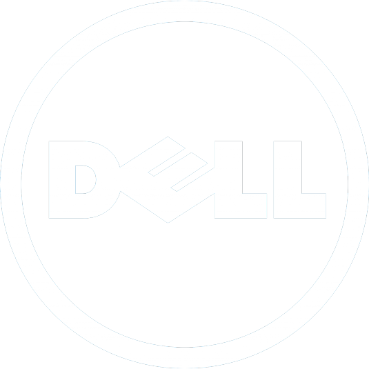 White Dell Logo - LogoDix